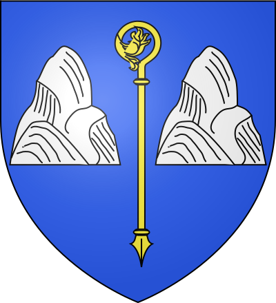 Blason de la commune Montagnac-Montpezat
