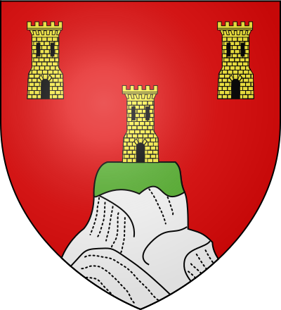 Blason de la commune Montfort