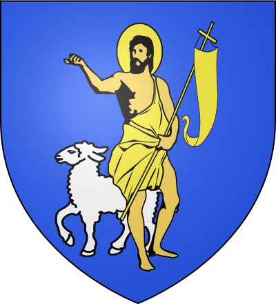 Blason de la commune Saint-Jeannet