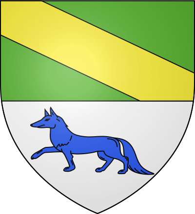 Blason de la commune Sainte-Croix-à-Lauze