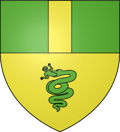 Blason de la commune Saumane