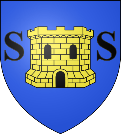 Blason de la commune Sausses