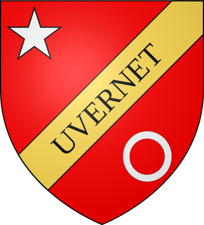 Blason de la commune Uvernet-Fours