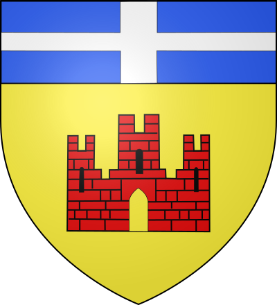 Blason de la commune Châteauroux-les-Alpes