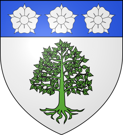 Blason de la commune Le Noyer