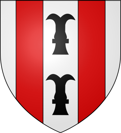 Blason de la commune Rochebrune