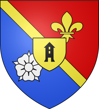 Blason de la commune Saint-Jean-Saint-Nicolas