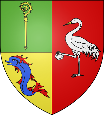 Blason de la commune Le Saix