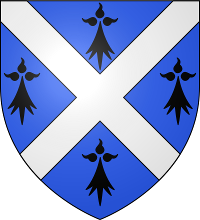 Blason de la commune Salérans