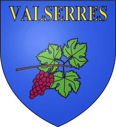 Blason de la commune Valserres