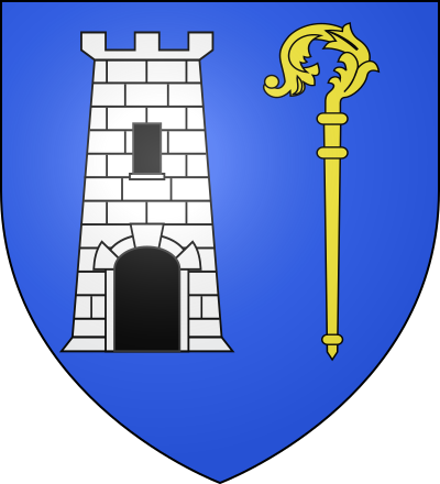Blason de la commune Bézaudun-les-Alpes