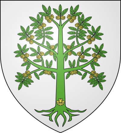 Blason de la commune Castagniers