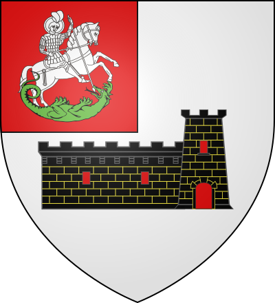 Blason de la commune Castillon