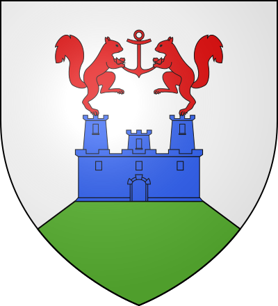 Blason de la commune Châteauneuf-d'Entraunes