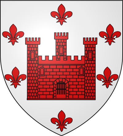 Blason de la commune Châteauneuf-Villevieille