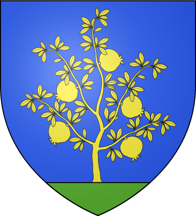 Blason de la commune Contes