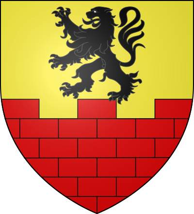 Blason de la commune Gourdon