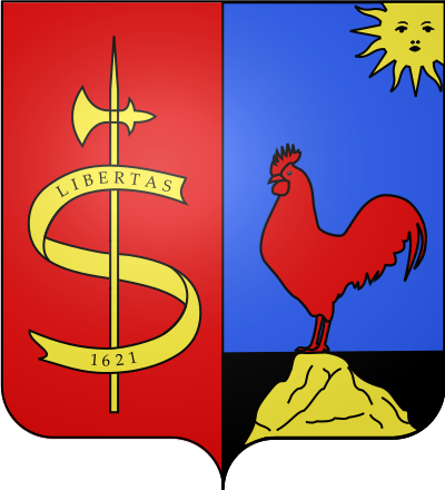 Blason de la commune Levens