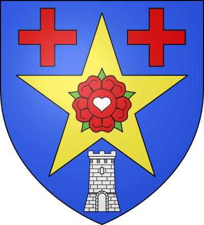 Blason de la commune Lucéram