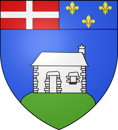 Blason de la commune Le Mas