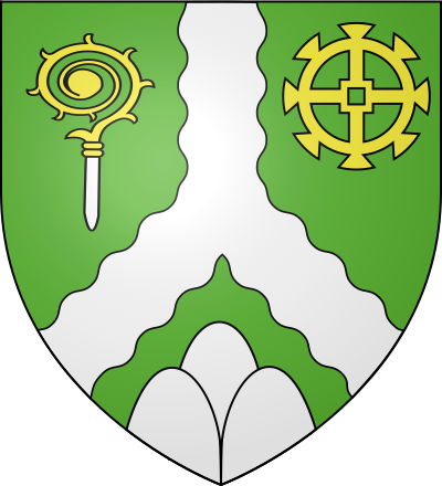Blason de la commune Moulinet