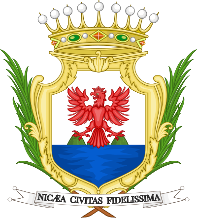 Blason de la commune Nice