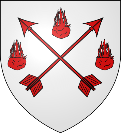 Blason de la commune Pierrefeu