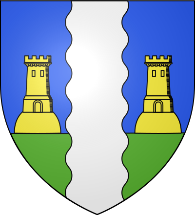 Blason de la commune Roquestéron