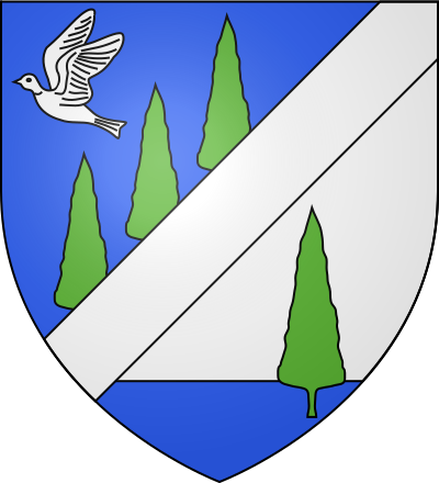Blason de la commune La Roquette-sur-Siagne