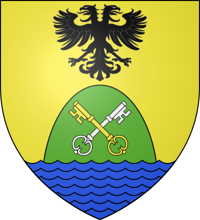 Blason de la commune La Roquette-sur-Var