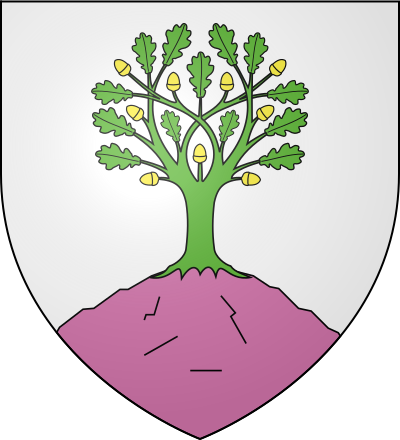 Blason de la commune Roure