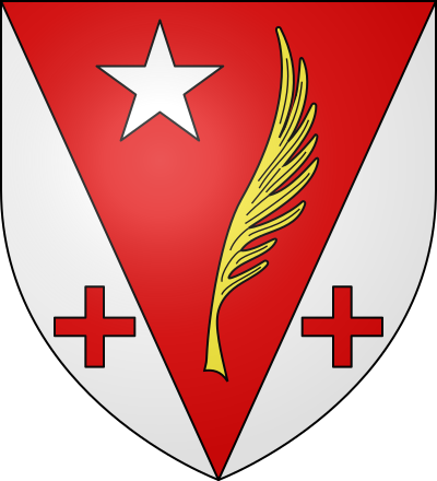 Blason de la commune Saint-Auban