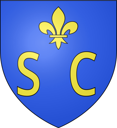 Blason de la commune Saint-Cézaire-sur-Siagne