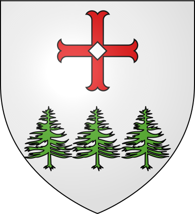 Blason de la commune Saint-Dalmas-le-Selvage