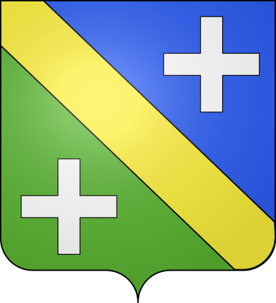 Blason de la commune Touët-de-l'Escarène
