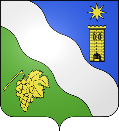 Blason de la commune Touët-sur-Var