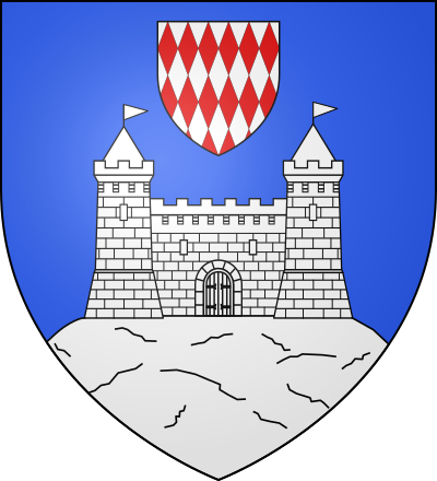 Blason de la commune Tourette-du-Château