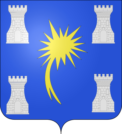 Blason de la commune Tourrette-Levens