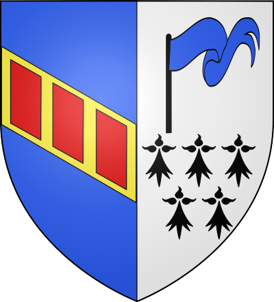 Blason de la commune Aubignas