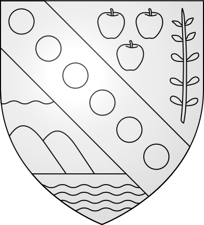 Blason de la commune Barnas