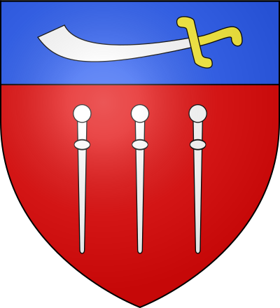 Blason de la commune Bourg-Saint-Andéol