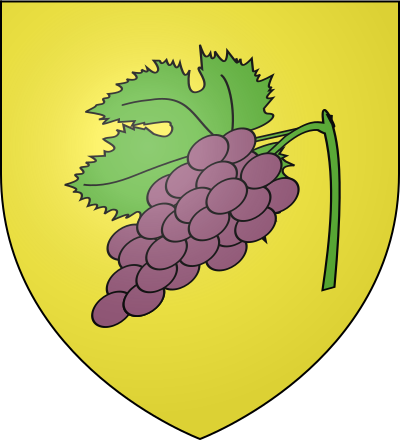 Blason de la commune Cornas