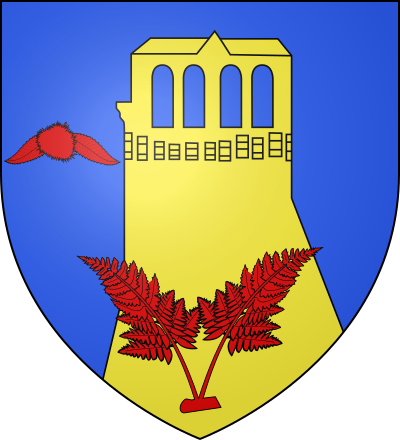 Blason de la commune Faugères