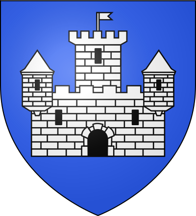 Blason de la commune Largentière