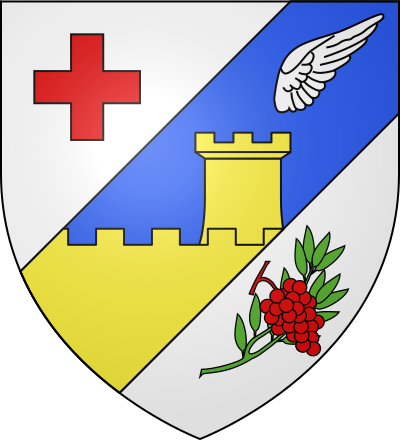 Blason de la commune Saint-Montan