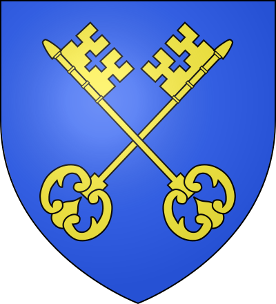 Blason de la commune Saint-Pierreville