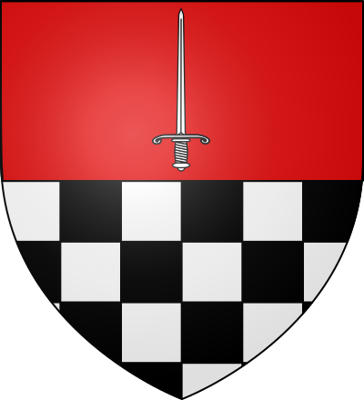 Blason de la commune Salavas