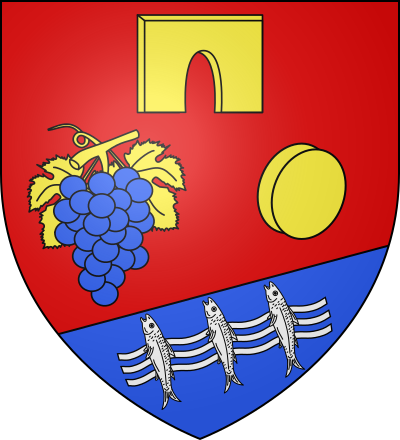 Blason de la commune Sarras