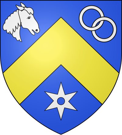 Blason de la commune Angecourt