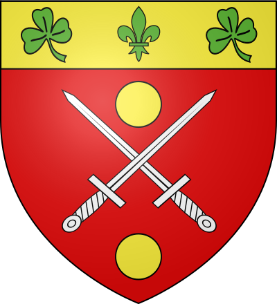 Blason de la commune Antheny
